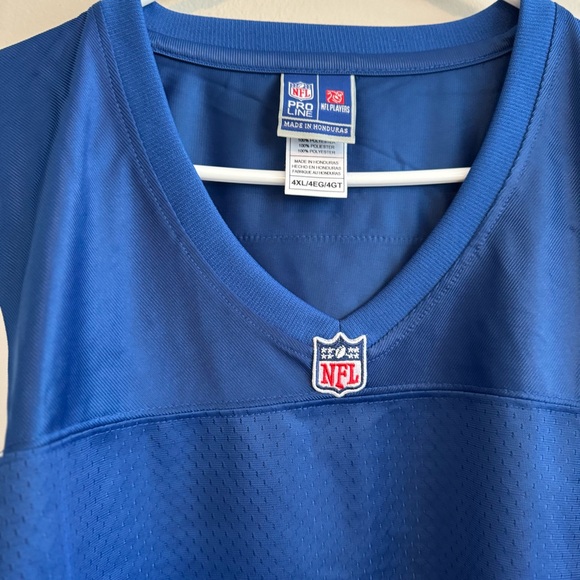 NFL Pro Line Men's Blue Jersey Size 4XL - Picture 7 of 10